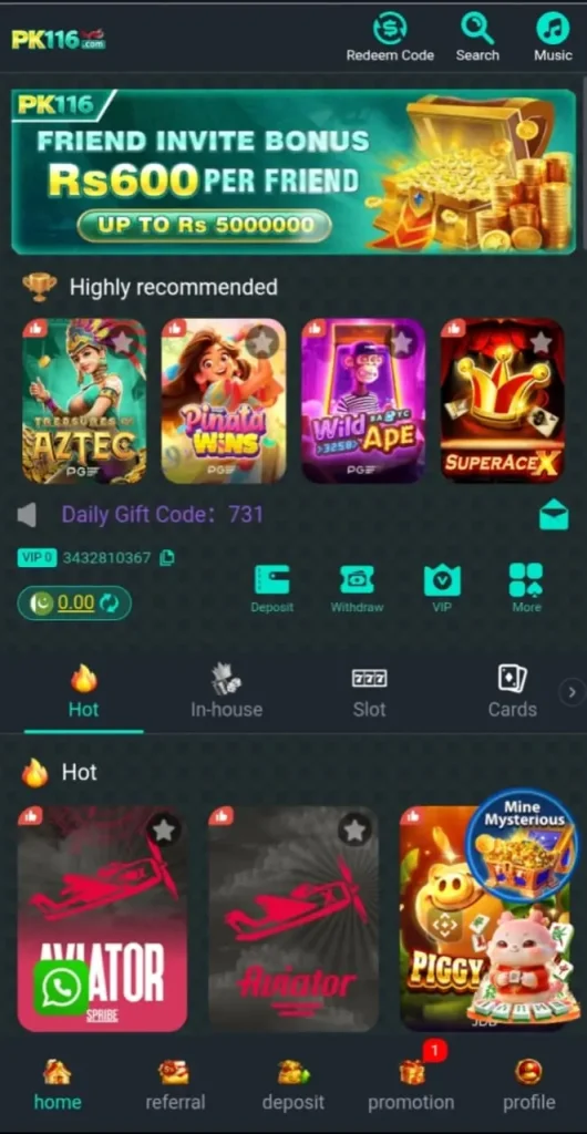 PK116 Game